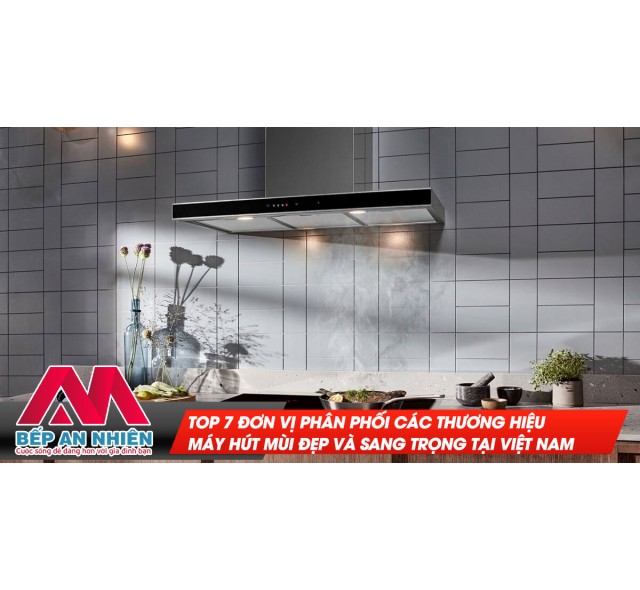 Top 7 đơn vị phân phối các thương hiệu máy hút mùi đẹp và sang trọng tại Việt Nam