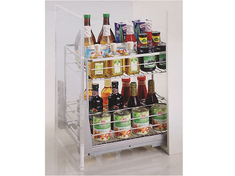 Kệ gia vị inox mờ Huge