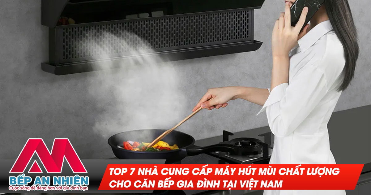 Top 7 Nhà Cung Cấp Máy Hút Mùi Chất Lượng Cho Căn Bếp Gia Đình Tại Việt Nam